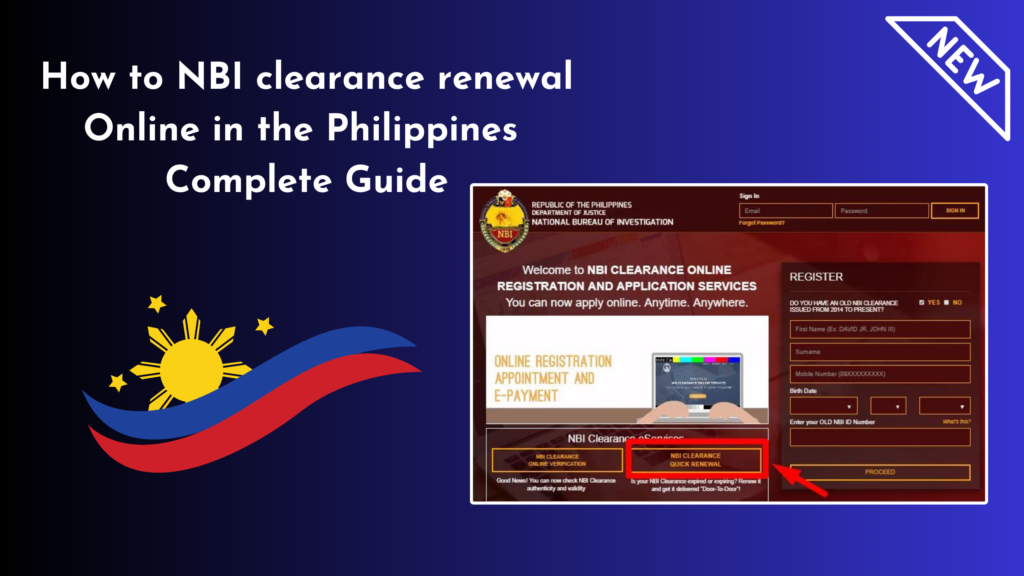 How To NBI Clearance Renewal Online In The Philippines Easy Guide 2025