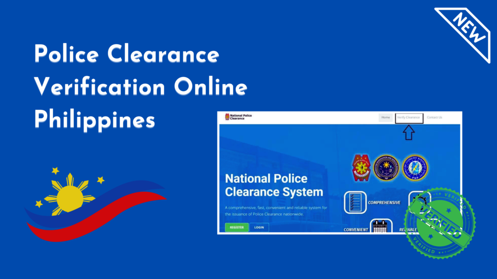 Police Clearance Verification Online Philippines Easy