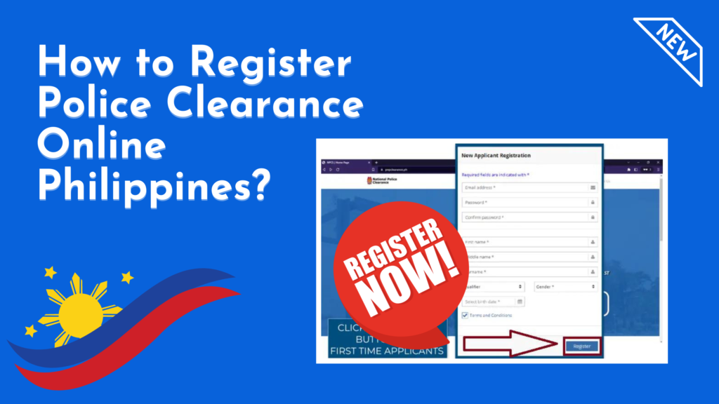 How to Police Clearance Online Registration Step by step