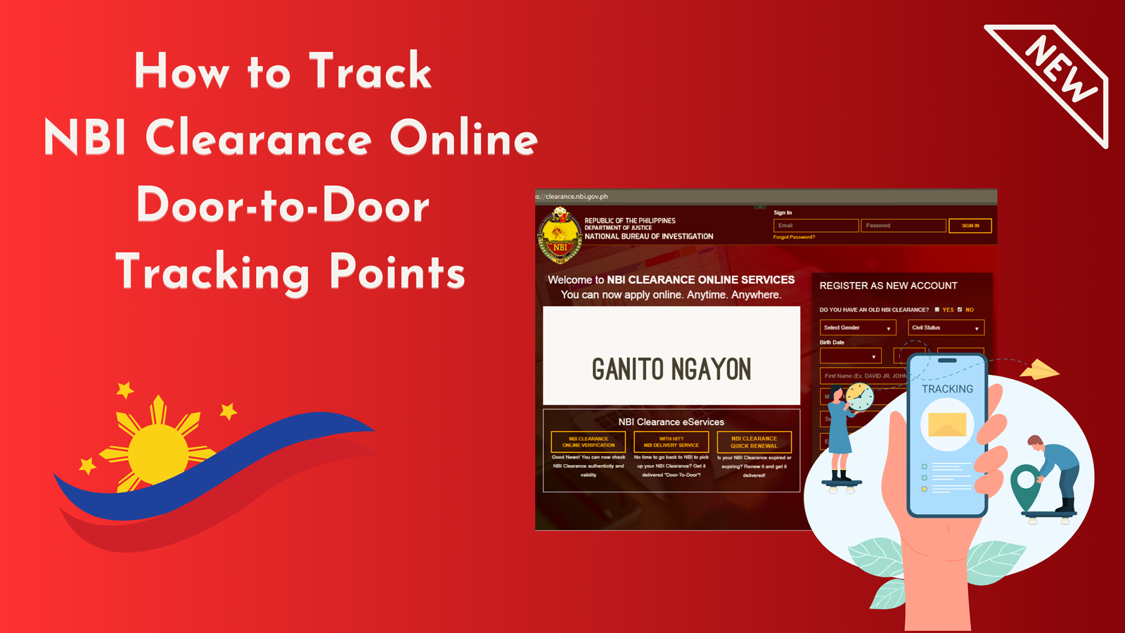 Track NBI Clearance Online