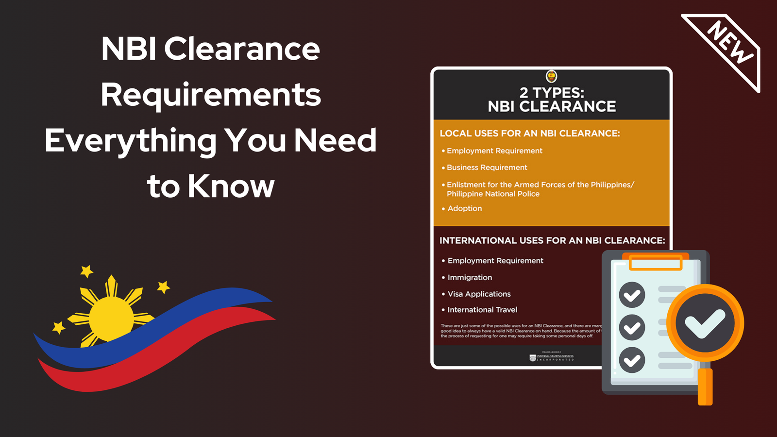 NBI Clearance Requirements