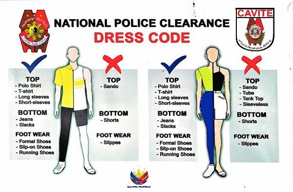 NBI Clearance Dress Code 