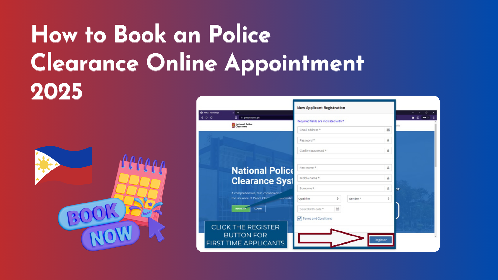 Police Clearance Online Appointment