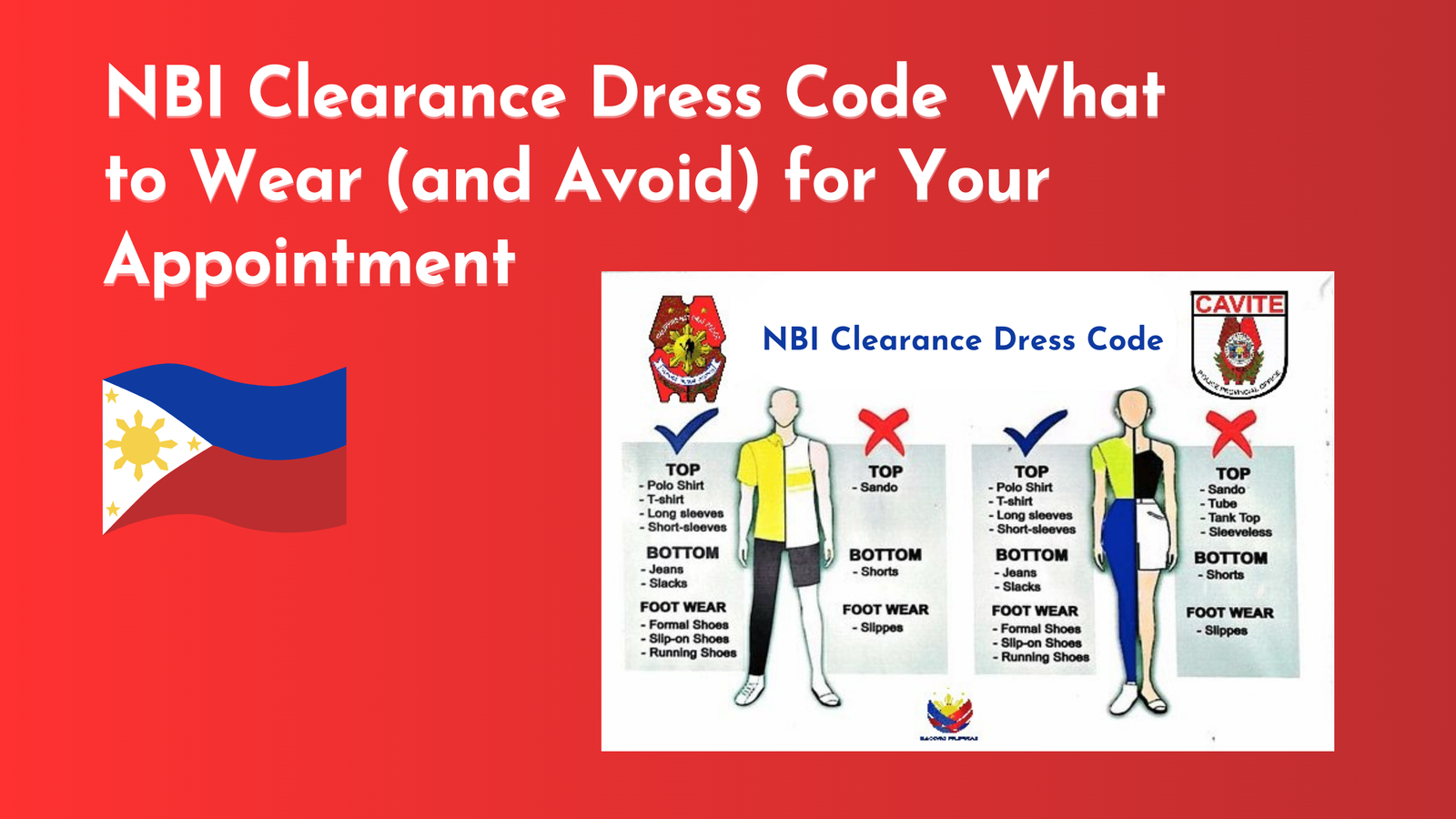 NBI Clearance Dress Code