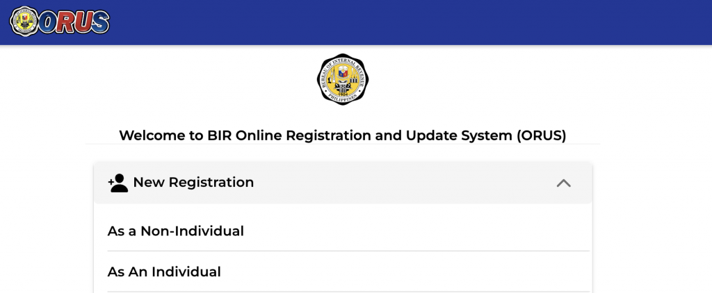 Bureau of Internal Revenue website