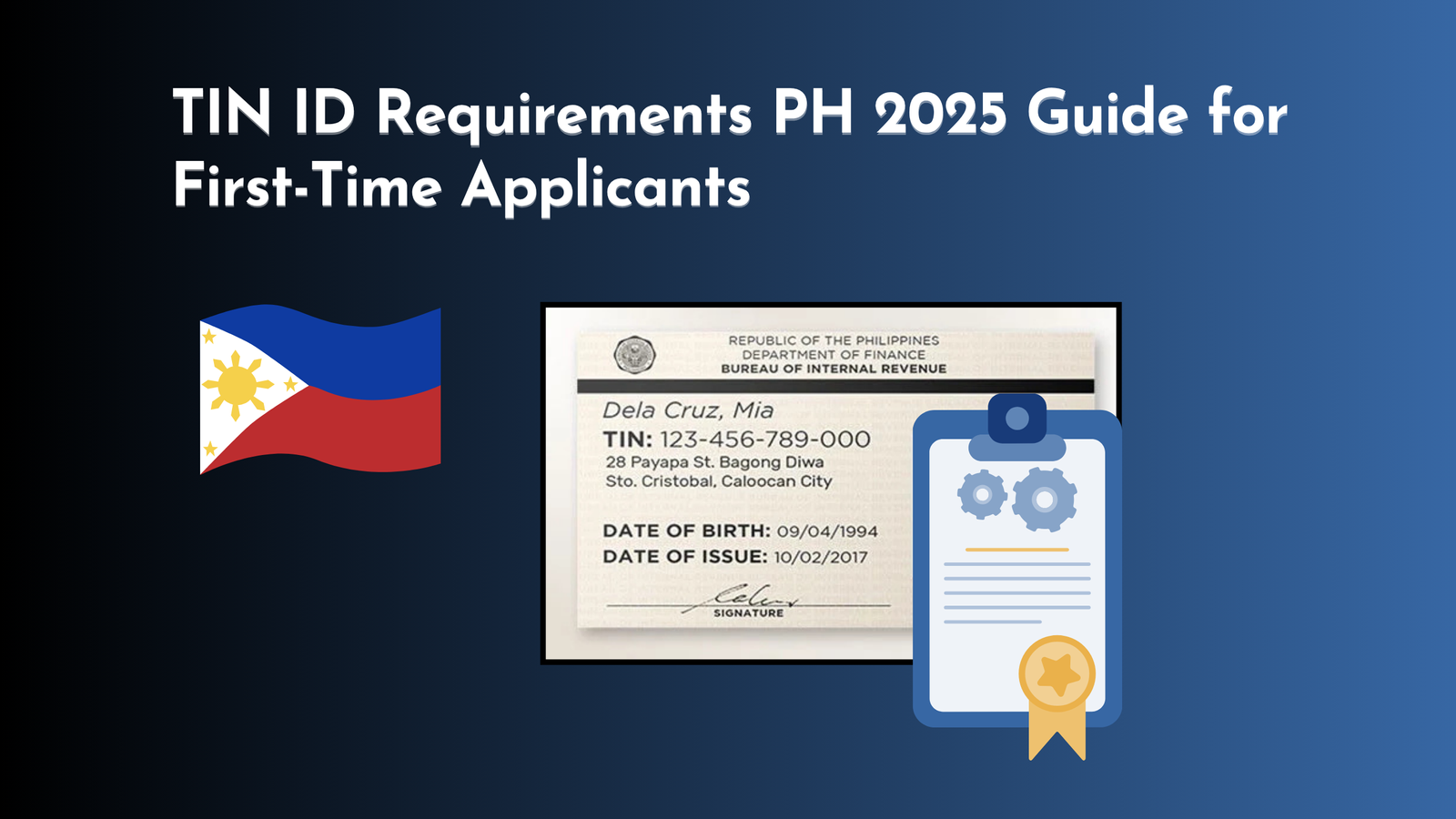 TIN ID Requirements PH